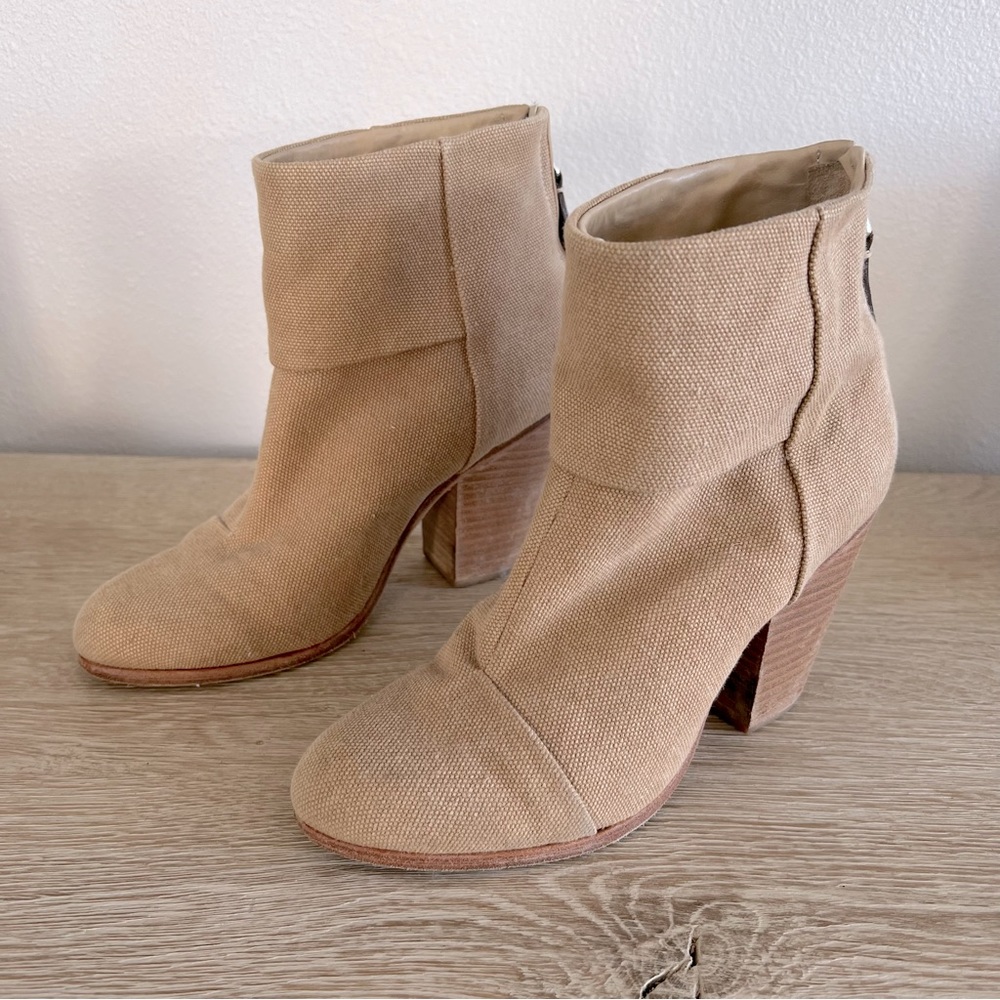 Rag & Bone Canvas Ankle Boot - image 1